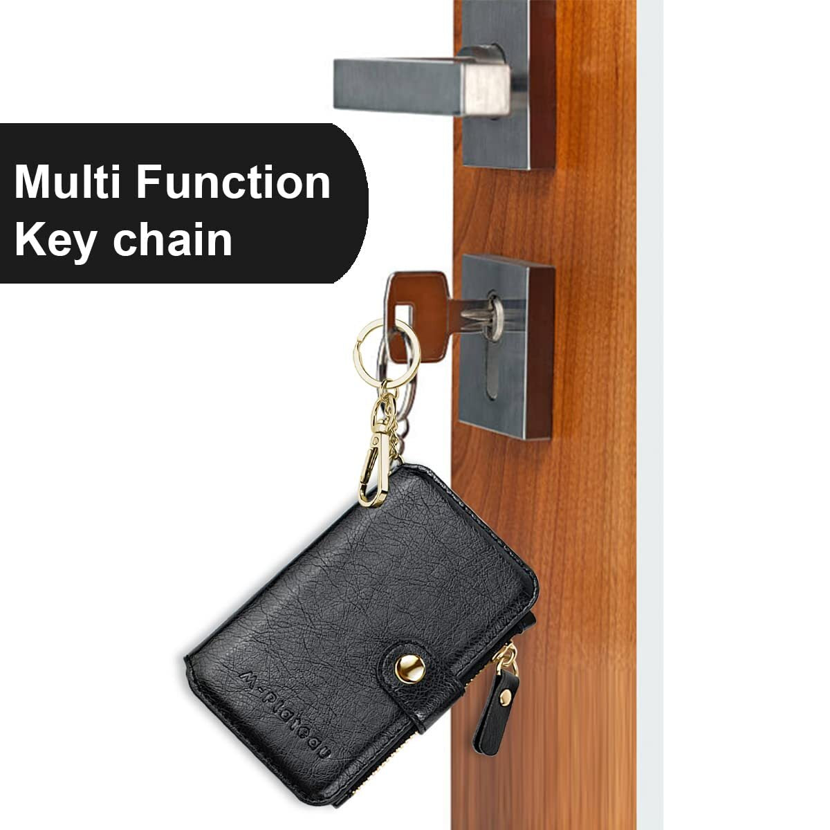 Mens RFID Blocking Leather Wallet Credit Card ID Holder