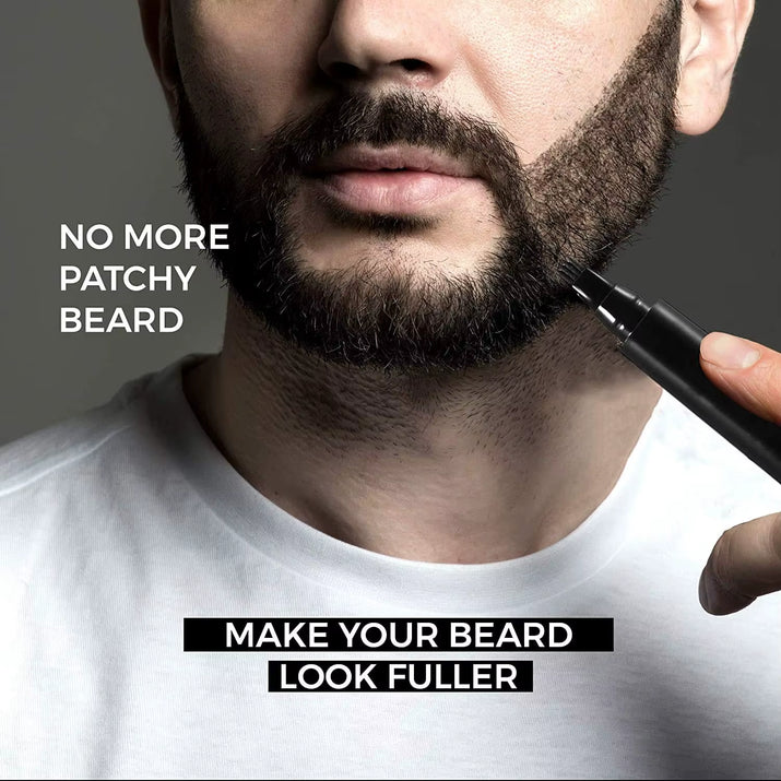 Customization Logo Available Hot Sale New Beard Pencil Filler Beard Pen Beard Filler Pencil with Brush