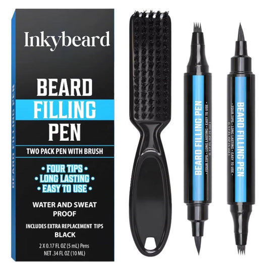 Customizable Beard Pencil Filler with Brush - Hot Sale Beard Pen
